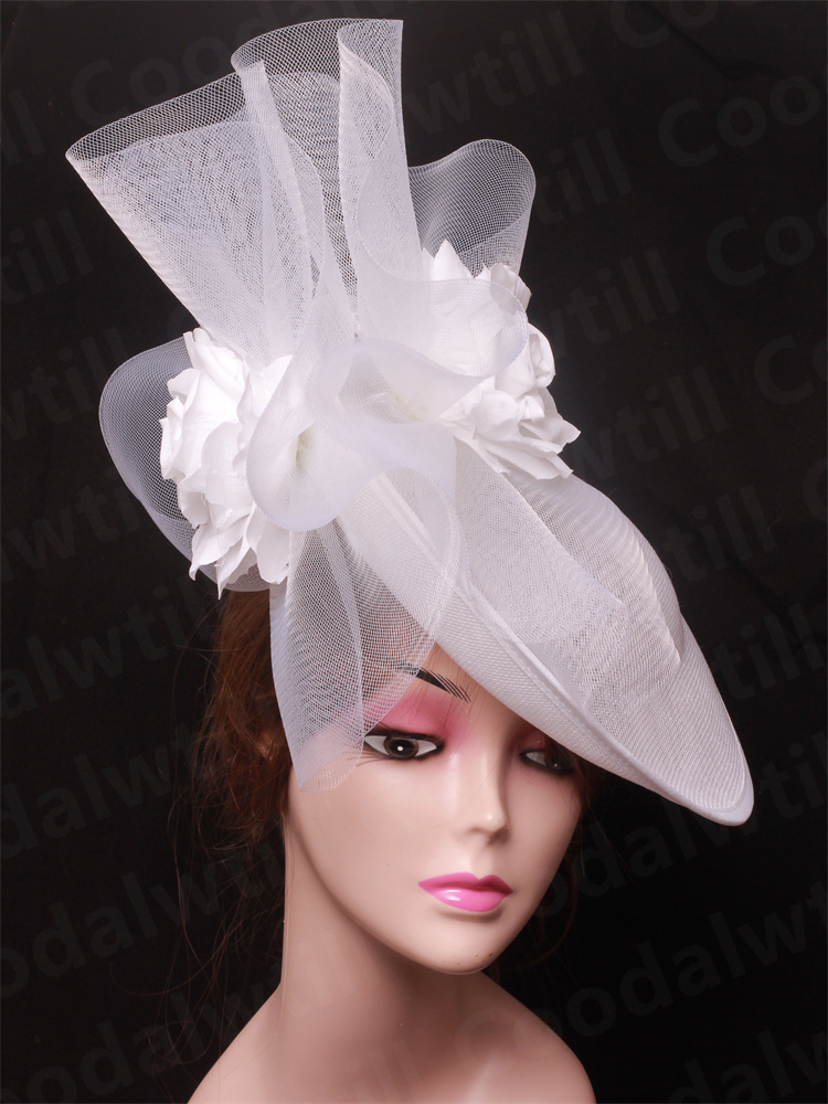 Women'S Fashion Kentucky Derby - Sposa Matrimonio Maglia Fascinator Cappello Donna