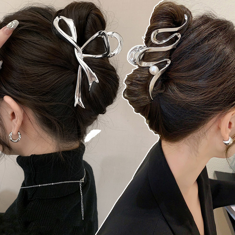 Women'S Fashion Korea - 2023 Vintage Hollow Hair Clip Barrette