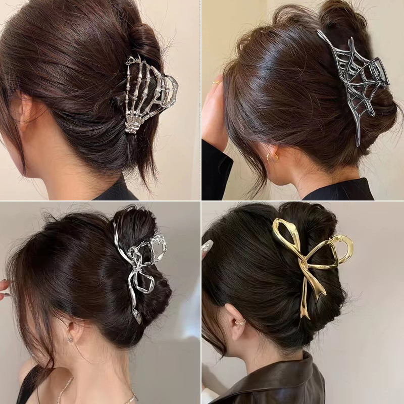 Women'S Fashion Korea - Moda metallo stella capelli artiglio clip