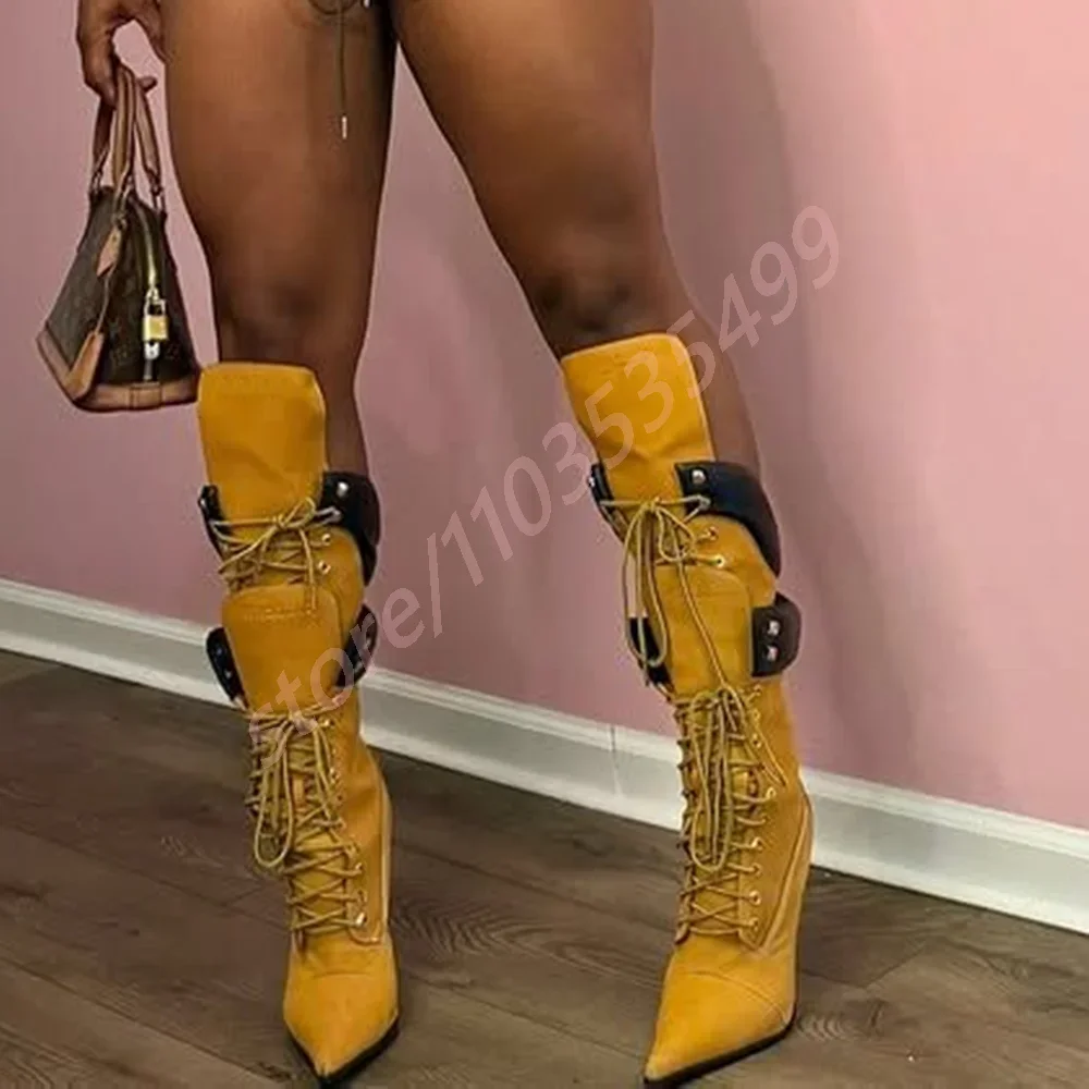 2025 Stivali a spillo da donna - Women'S Fashion Knee High Boots recensione e prezzo