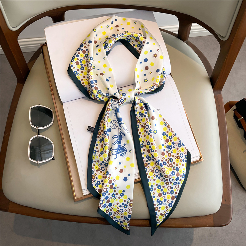 Sciarpa Lunga in Seta Stampata - Women Fashion Necktie recensione e prezzo